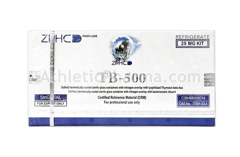 TB-500 25mg (ZPHC) упаковка 5 флаконов (5mg x 5)